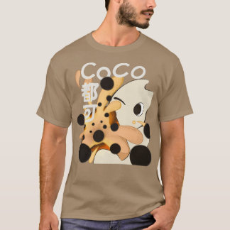 Camiseta Bebida Boba con té de burbuja
