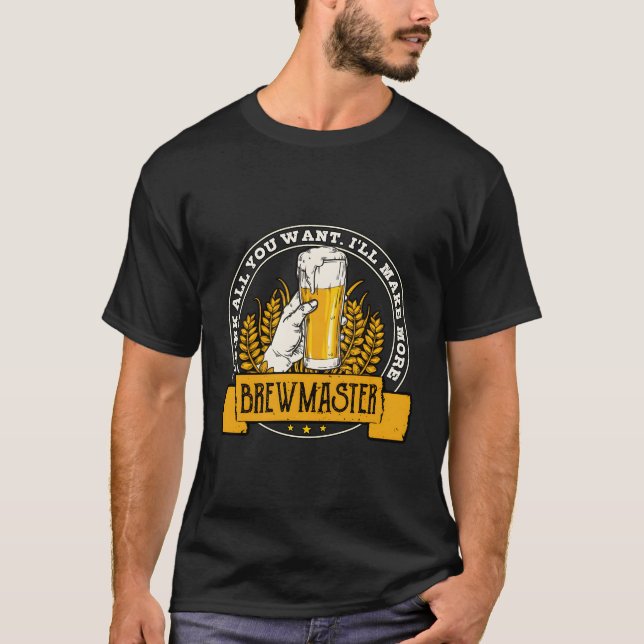 Camiseta Bebida Brewmaster Todo Lo Que Quieres Un Regalo De (Anverso)