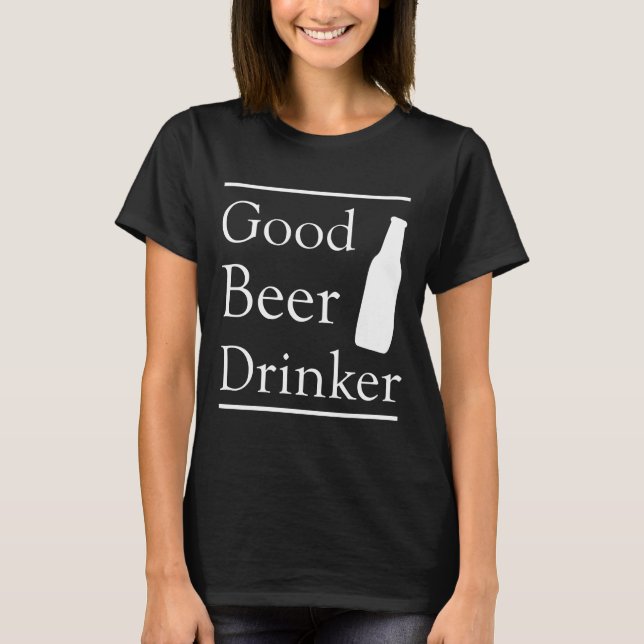 Camiseta Bebida buena Beer Beer Beer Beer Romper Nat (Anverso)