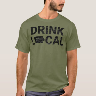 Camiseta Bebida Cerveza Iowa Local