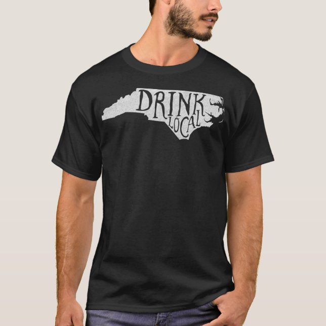 Camiseta Bebida con problemas Cerveza estatal local de Caro (Anverso)