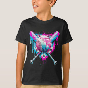 Camiseta Bebida De Béisbol Para Jóvenes Que Ganan Hielo