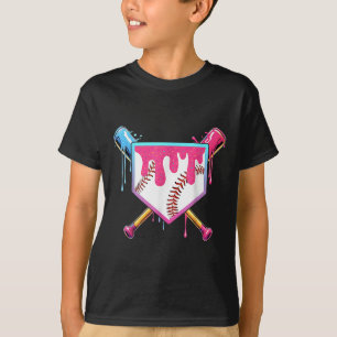 Camiseta Bebida De Béisbol Para Niños Jóvenes Jóvenes Con H