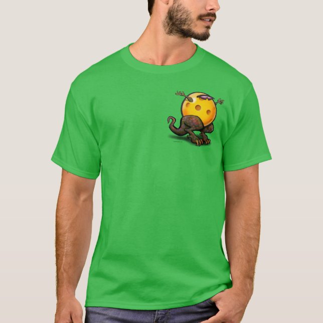 Camiseta Bebida de bolas de pollo (Anverso)