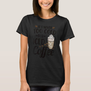 Camiseta Bebida de café helado