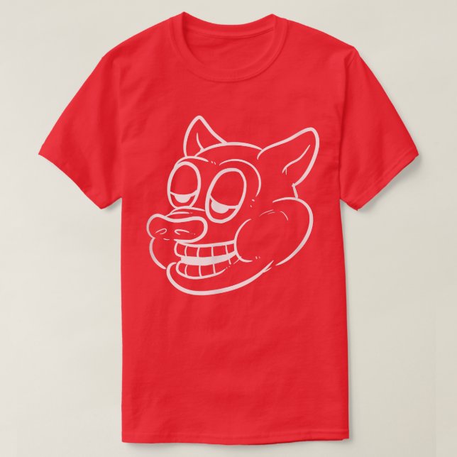 Camiseta Bebida de cerdo borracha (Diseño del anverso)