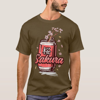 Camiseta Bebida de cerezo en flor de Sakura puede ser arte 
