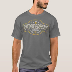 Camiseta Bebida de cerveza alemana Oktoberfest Bavarian Mun