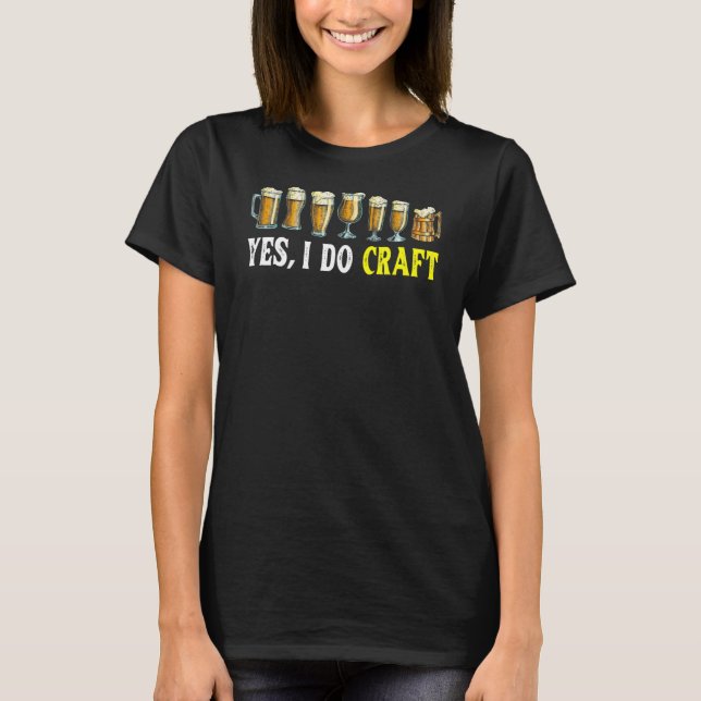 Camiseta Bebida de cerveza Guay Craft Making Classic Beer c (Anverso)