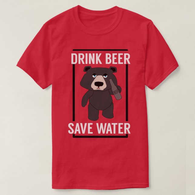 Camiseta Bebida de cerveza Trimix (Diseño del anverso)
