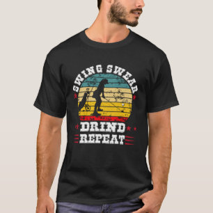 Camiseta Bebida de cosecha de vintage Bebida de suero de ro