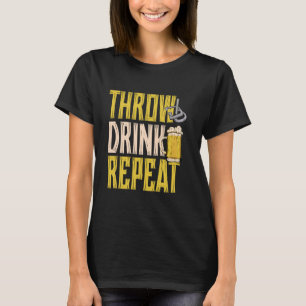 Camiseta Bebida de herradura de herradura de herradura de t