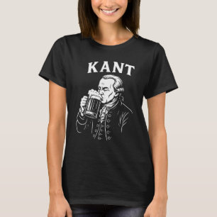 Camiseta Bebida de Kant Regalo de cerveza de la Ilustración