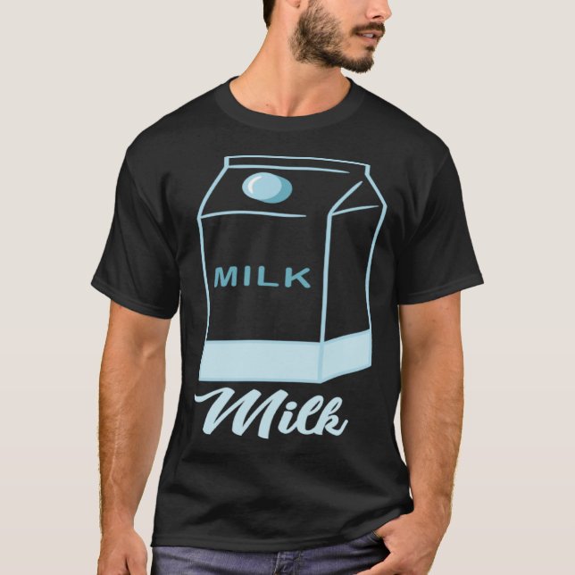 Camiseta Bebida de leche (Anverso)