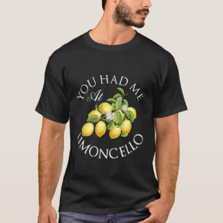 Camiseta Bebida de limón de vacaciones italianas Me conquis