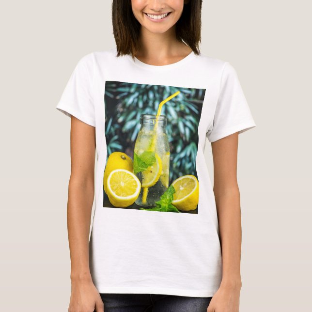 Camiseta Bebida de limonada (Anverso)