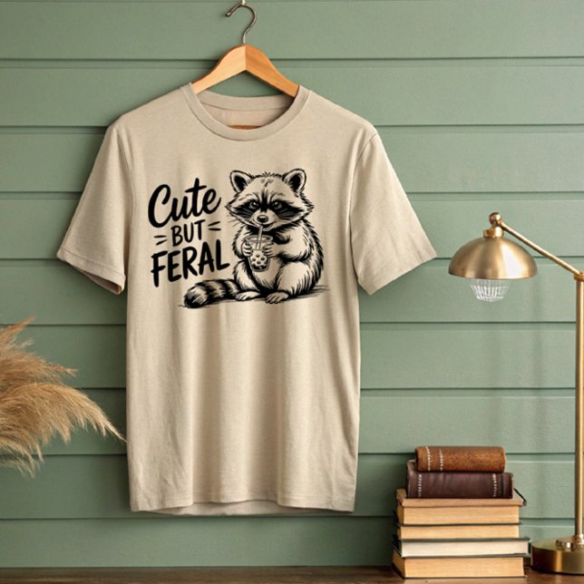 Camiseta Bebida de mapache dulce pero fértil (Subido por el creador)
