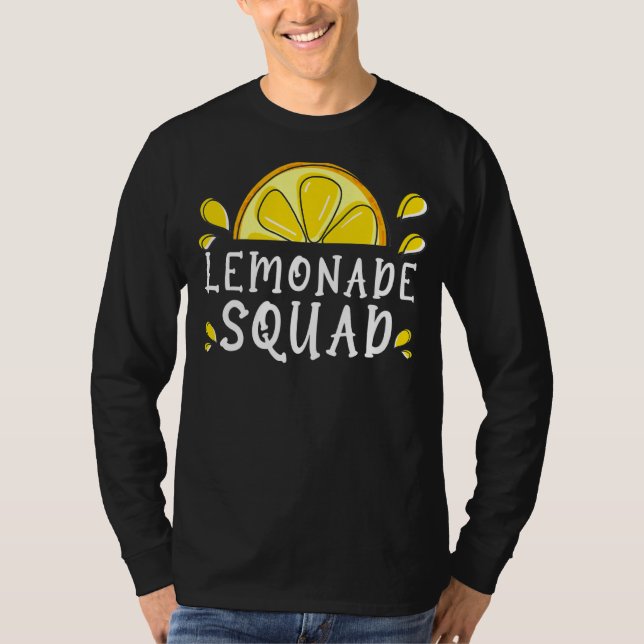 Camiseta Bebida de mezcla de playa de verano de Lemonade Sq (Anverso)