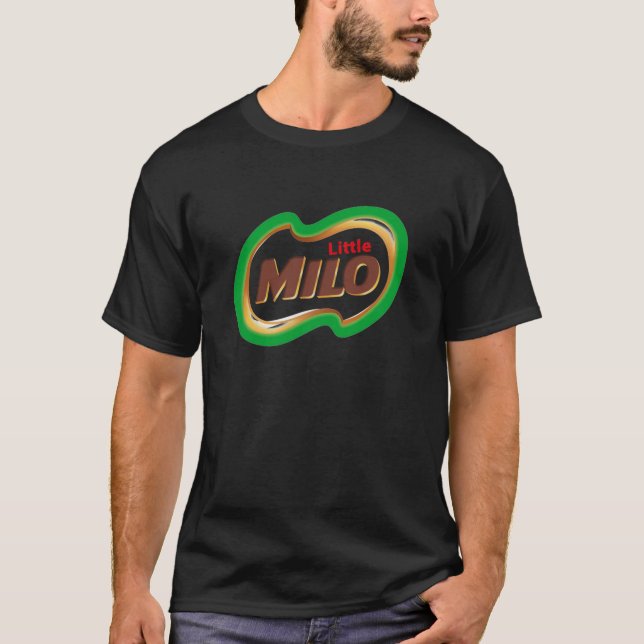 Camiseta Bebida de Milo Pequeña Premium (Anverso)