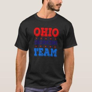 Camiseta Bebida de Ohio Equipo Estado Cerveza Orgullosa Beb