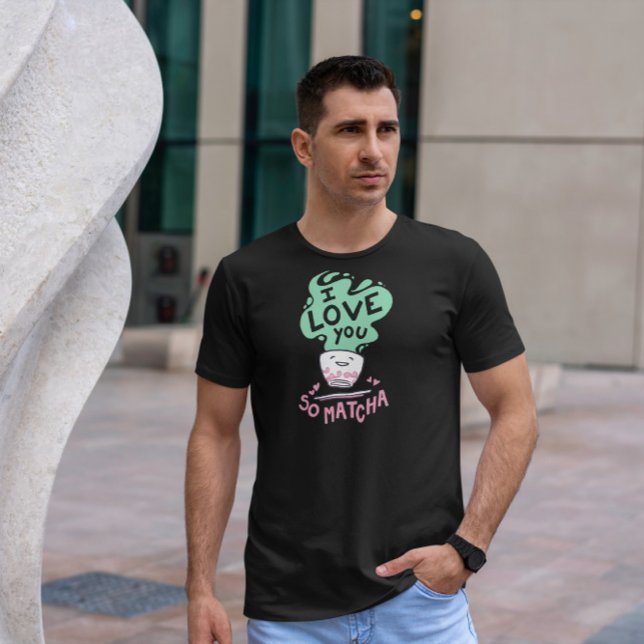 Camiseta Bebida de té Cute Matcha (Subido por el creador)