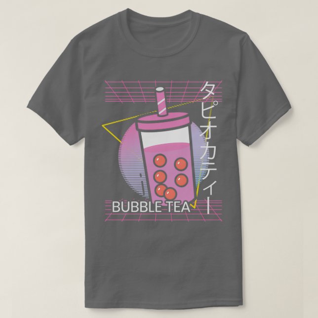 Camiseta Bebida de té Tapioca Leche Perla Boba Tea 4 (Diseño del anverso)