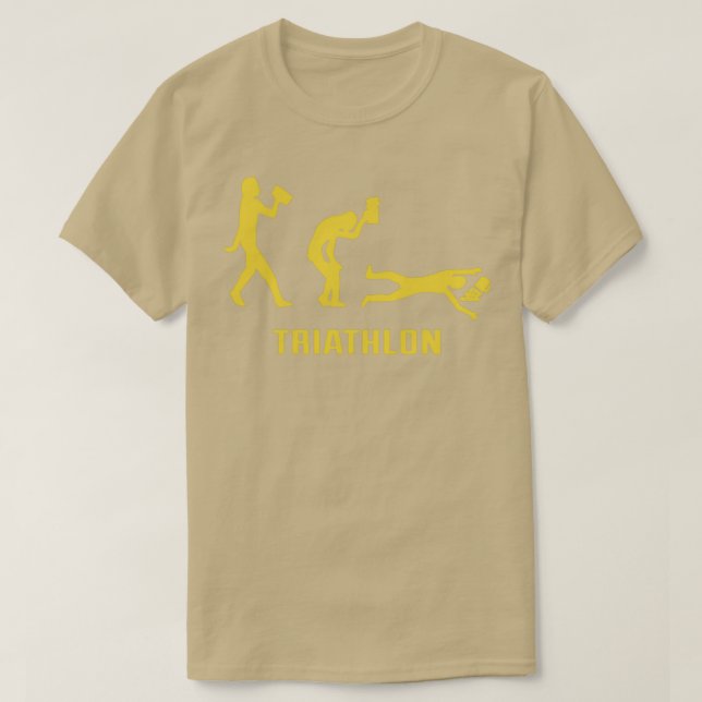 Camiseta Bebida de triatlón Oktoberfest Beer Triathlon (Diseño del anverso)