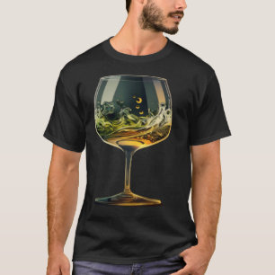 Camiseta Bebida de vino blanco Fiesta Wine Lover Wine Drink