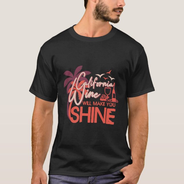 Camiseta Bebida de Wine Making Wine (Anverso)