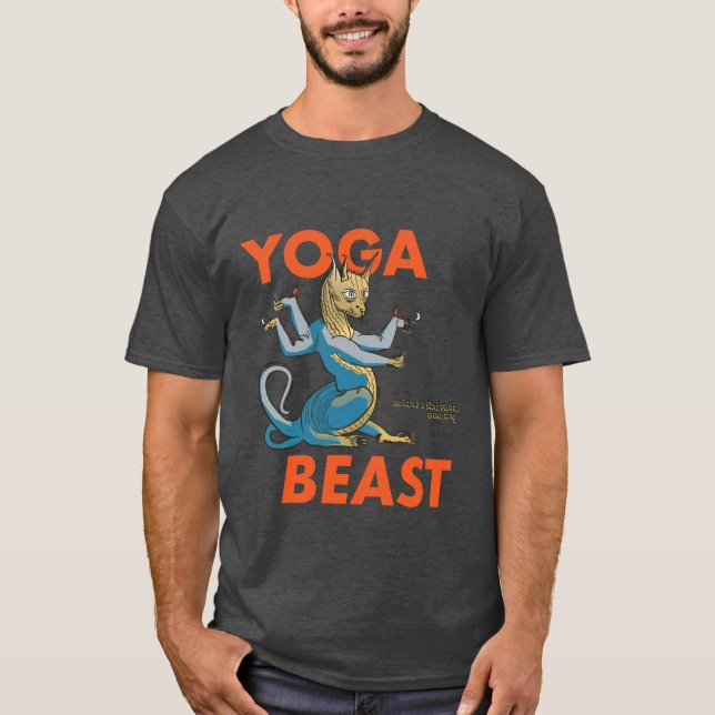 Camiseta Bebida de yoga #1 (Anverso)