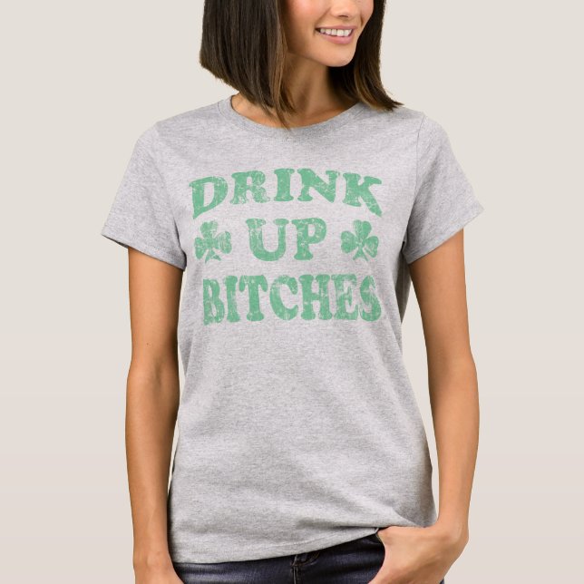 Camiseta Bebida del Día de San Patricio (Anverso)
