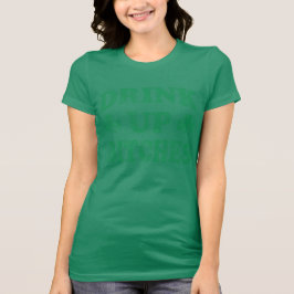 Camiseta Bebida del Día de San Patricio