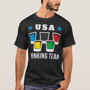 Camiseta Bebida del equipo olímpico estadounidense Patriot 