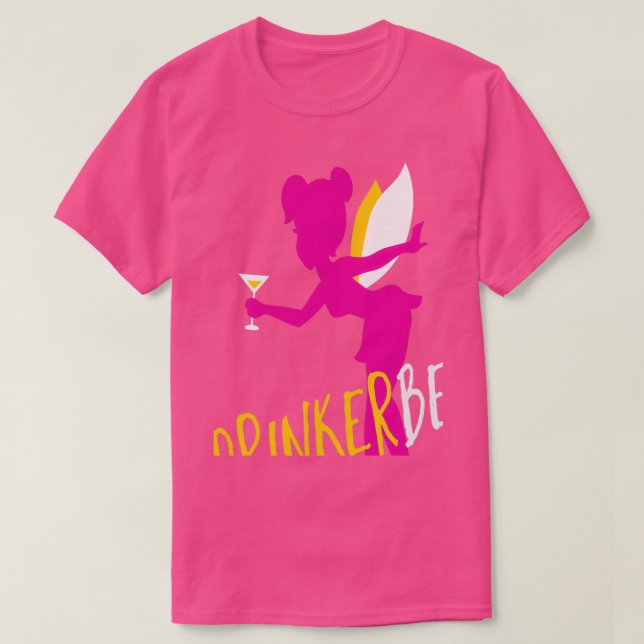 Camiseta Bebida divertida de Drinkerbell (Diseño del anverso)