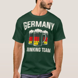 Camiseta Bebida divertida del equipo alemán Beer Drinker