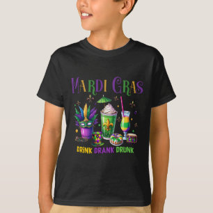 Camiseta Bebida dulce borracha borracha gracioso Mardi Gras