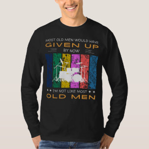 Camiseta Bebida en estilo: Diseño de juego de tambores para