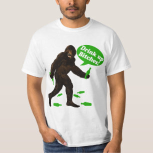Camiseta Bebida encima del día Sasquatch del St Pattys de