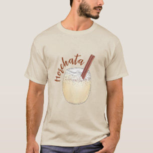 Camiseta Bebida española mexicana Horchata Orxata