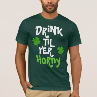 Camiseta Bebida hasta el YER córneo