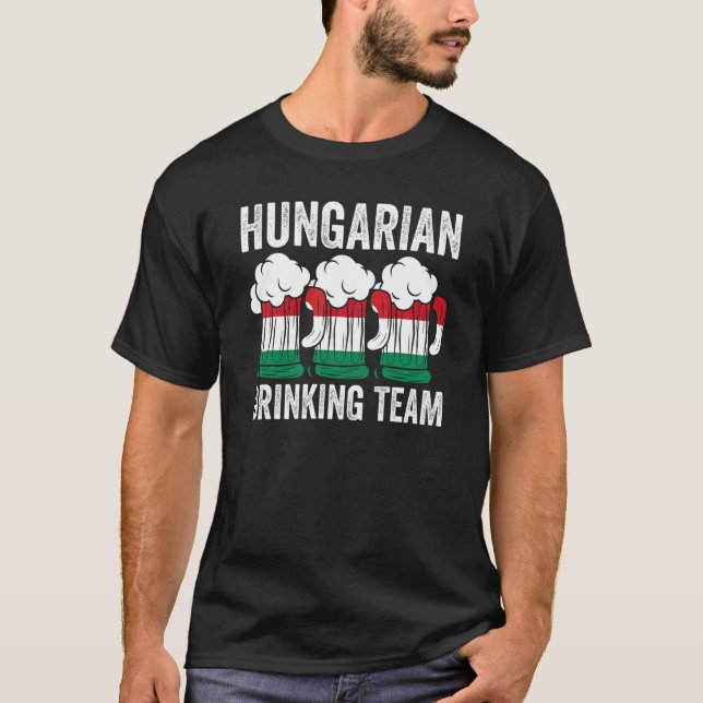 Camiseta Bebida húngara Bebida húngara (Anverso)