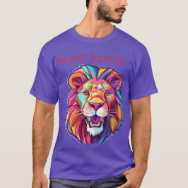 Camiseta Bebida interior - Tee de espíritu león