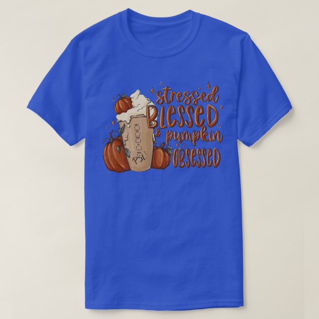 Camiseta Bebida Latte Obssed Blesss Blesss (Diseño del anverso)