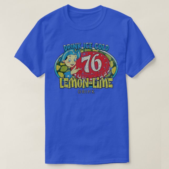 Camiseta Bebida LemonLime Soda 76 1939 (Diseño del anverso)