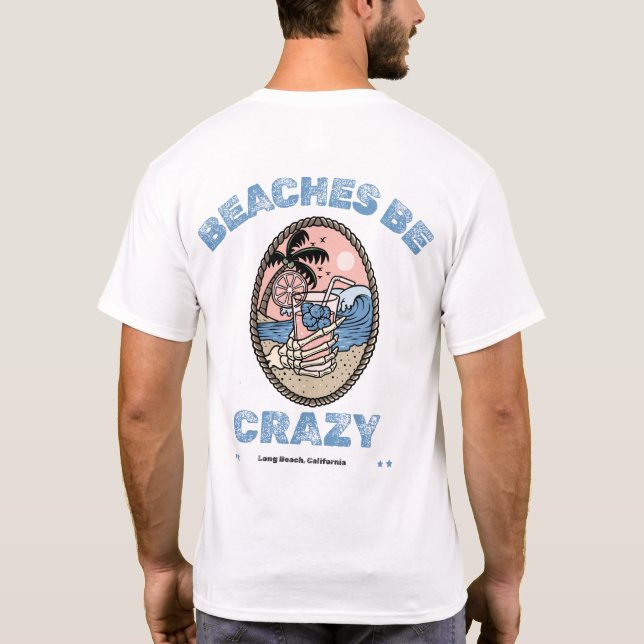 Camiseta Bebida loca por Salty AF (Reverso)