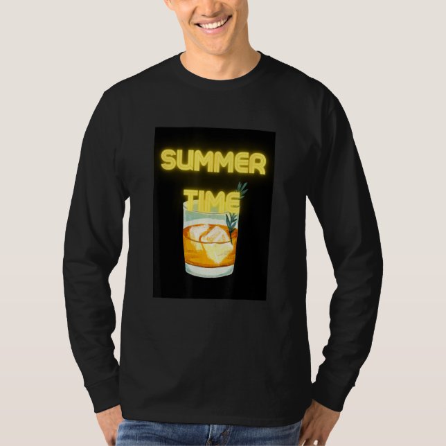 Camiseta Bebida relajada de verano (Anverso)