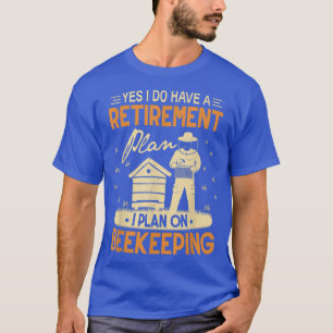 Camiseta Bebida Retirement Beekeeper Honey Bees Hive