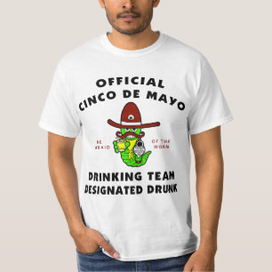 Camiseta bebida señalada Mayo de Cinco de