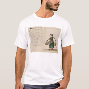 Camiseta Bebida-vendedor, veneciano (manuscrito)