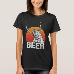 Camiseta Bebida ventilado de oso venado Beer Beer